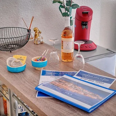 Apartman Le Kate-500m Plage-terrasse Verriere Cote D'azur