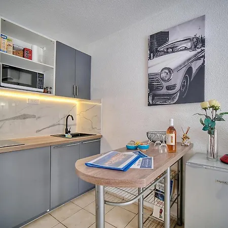 Le Kate-500m Plage-terrasse Verriere Cote D'azur Apartman