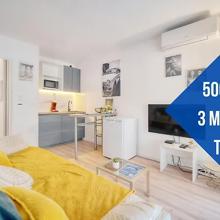 Le Kate-500m Plage-terrasse Verriere Cote D'azur Apartman